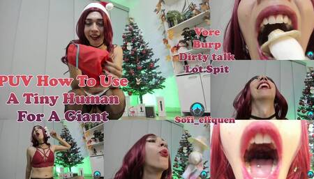 puv Being Used By A Giant, Vore, Burp Humillation Lot Spit