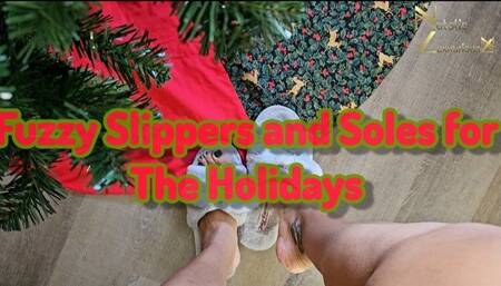 Fuzzy Slippers and Soles for the Holidays 4k