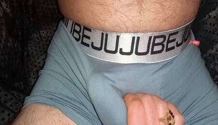 Crumpet continues to jerk off through his pants MP4