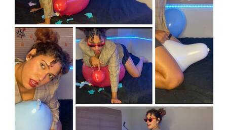 Whipping my balloons sit2pop Nail2pop