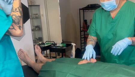 Medical Clinic - CBT Urethral Stretching by Evil Nurses