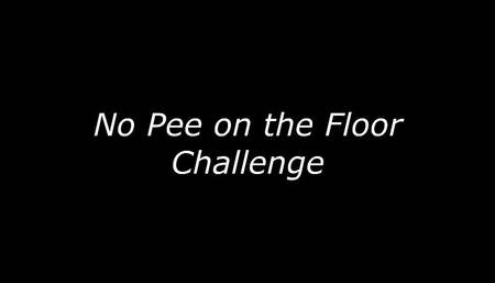 No pee on the floor