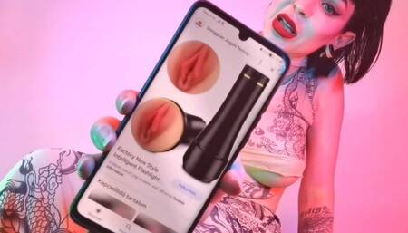 DIRTY taboo desires towards step-Mommy - Flashlight Onahole task