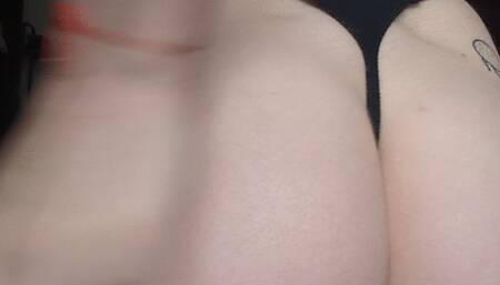 Big Ass Oiling and Anal Fingering -- Tired Omega