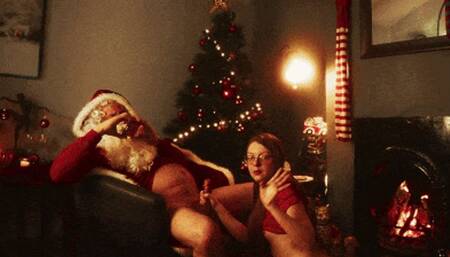 Santa's Sticky White Christmas Taboo