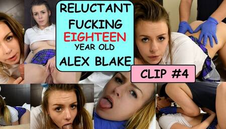 ALEX BLAKE FUCKING Clip (Part) #4 Nervous 18 year old Newbie sex Old Man DOMINATION creepy age gap fantasy