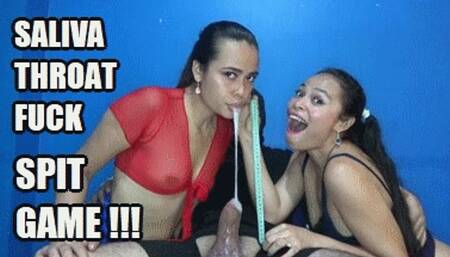 2 MODELS DEEP THROAT SPIT FETISH 241215HC8 SARAI + VIOLET THROATFUCKING UNBELIEVABLE LONG SALIVA WATERFALLS COMPETITION AND SLOPPY DEEPTHROAT + FREE SURPRISE SHOW (LOWDEF SD MP4 VERSION)