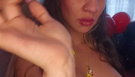 smoke balloon pop in my room