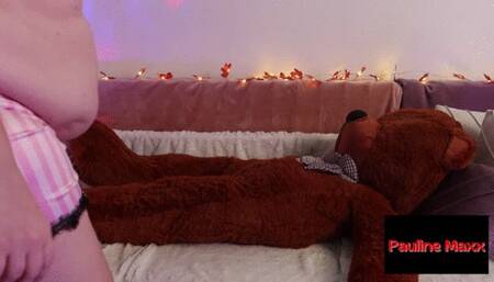 Fullweight on real size plushie_wmv