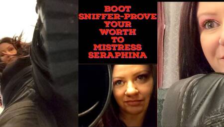 Boot Sniffer-Prove Your Worth to Mistress Seraphina