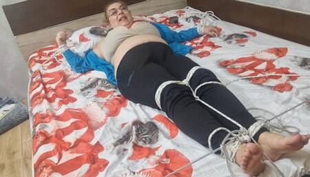 bondage and hard tickling