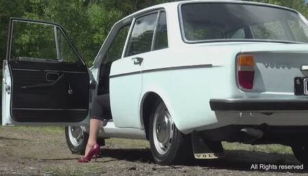 OTP By Summer House in red pumps SD