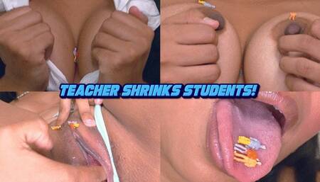 Teacher shrinks students! - Natasha