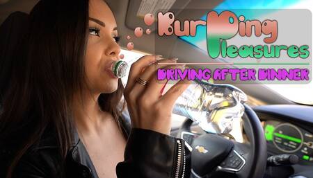 Burping pleasures - driving after dinner - Im Megan Live
