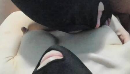 My Boyfriend Licks My Tits and Delights My Nipple Sensually