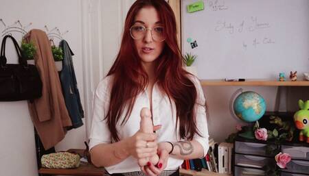 Teacher JOI - Caught during detention