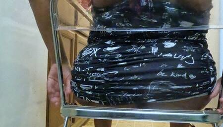 food and object crush - Goddess MXDominion Bubble Butt to Destroys Pancakes, femdom, crush, mind fuck 4k