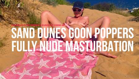 Sand Dunes Goon Poppers Fully Nude Masturbation (ES958)