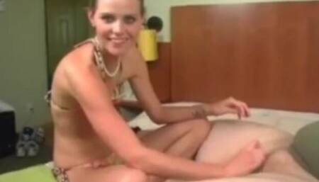 Extraordinary dame at small penis scene