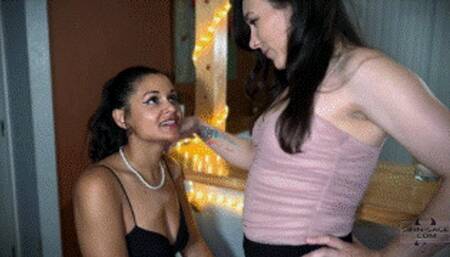 Sinn Sage Turns Your Wife Calisa Bliss Gay - Lesbian Seduction Female Supremacy Male Humiliation Verbal Humiliation Girl Girl Kissing Pantyhose