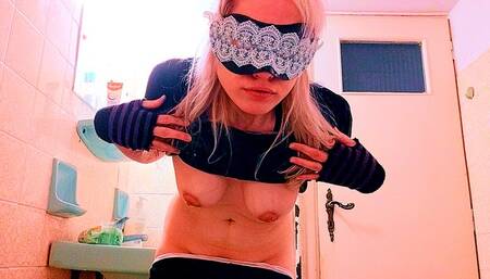 VOMIT emetophilia porn ! girl pukes topless