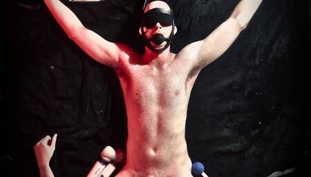 College Professor Sebastian Gets INTENSE Edging and DOUBLE Post Orgasm Punishment (Part 1)