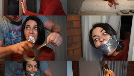 High school fantasy finally reality, tying up and gagging headmistress wild (mp4)