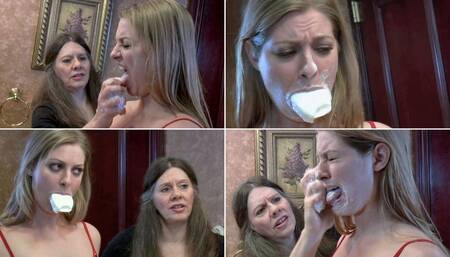 Veronica Spanked Strapped and Soaped - Part 2 - MP4