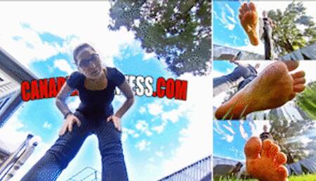 Chased Around Eclipses Backyard EXTREME POV - HD 720p Version