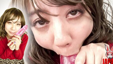 Amateur Girls Series, Real Amateur Rumi’s Dildo Blowjob