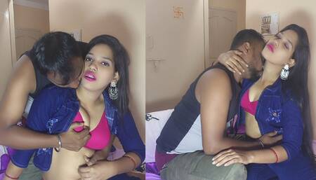 When I Masturbation in My Bed Room, My Indian Stepsister See Me. and She Soport Me I Fuck