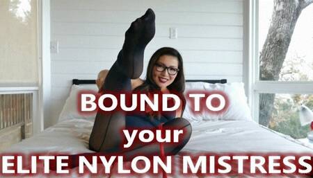 Bound To your Elite Nylon Mistress Kim - BDSM Instruction Financial Domination Femdom POV Pantyhose Domination Goddess