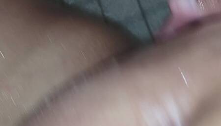 Washing my belly button and vagina well done