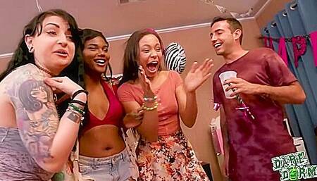 Dorm Birthday Surprise Party - Liv Revamped, Ayumi Anime And Natasha Blake