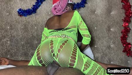 Riding His BBC for Christmas