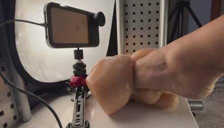 fucking ass with bare foot