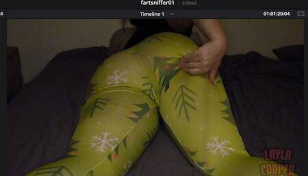 Mistress Layla Cooper tell you to smell her farts