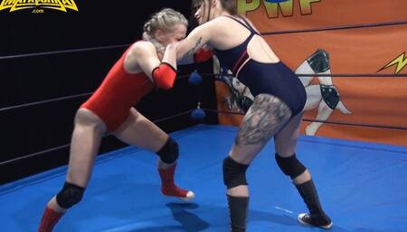 Anasthesia vs Stiletta - Female Pro Wrestling Fight - RM227 - HD720