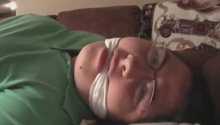 Hogtied in Jeans & Socks - Emma