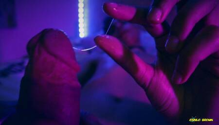 Magic C Jerking His Big Twink Cock Results In Lots Of Precum And Thick Cum Loads