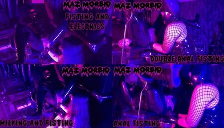 Double Anal Fisting with Latex Mistress Goddess Calathea Maz Morbid