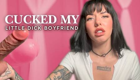 Cucked My Little Dick BiCurious Boyfriend Scarlett Cummings makes you suck cock for her while she gets off to you being gay