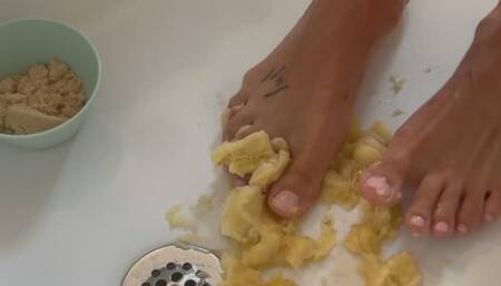 Brown Sugar & Bananas Crushed Between Soles and Toes
