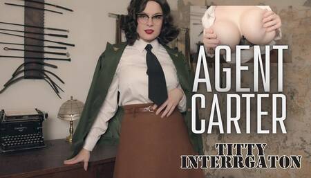 Agent Peggy Carter Tittenverhör - titty interrogation
