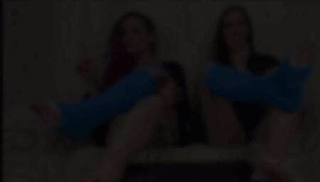 Miss Whitney Morgan & Maleka: Cum To Our Casts JOI - wmv