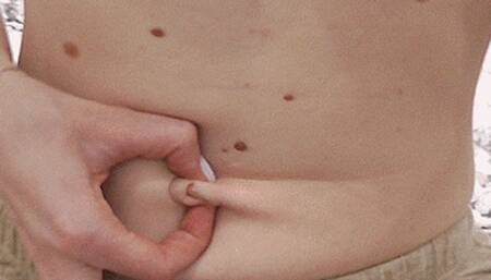 Sweet little belly button! MP4