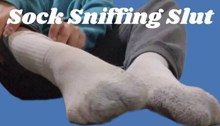Sock Sniffing Slut
