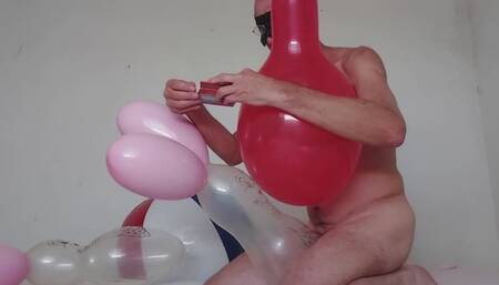 Inflating balloons