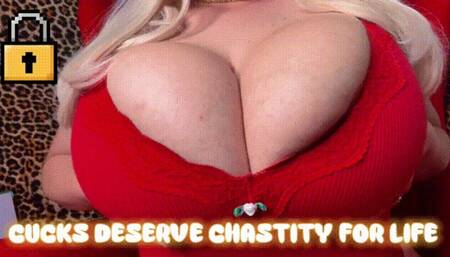 Cucks Deserve Chastity For Life | Verbal Humiliation Femdom