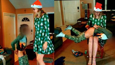 Step Mommy Blondi Episde Two - Scene Three - Holiday Scene Slow Motion Preview (Multi-Cam) [mov]
